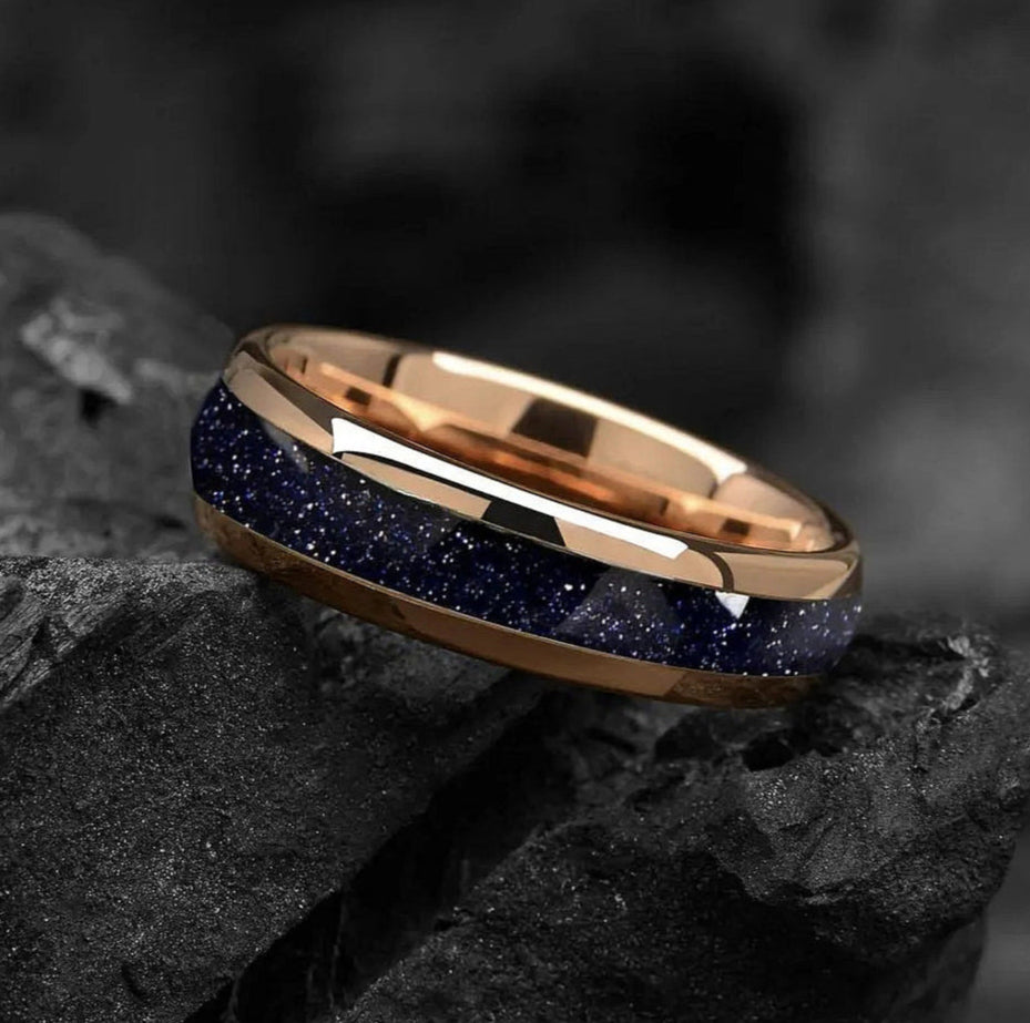 Affordable Wedding Rings Tungsten Top View