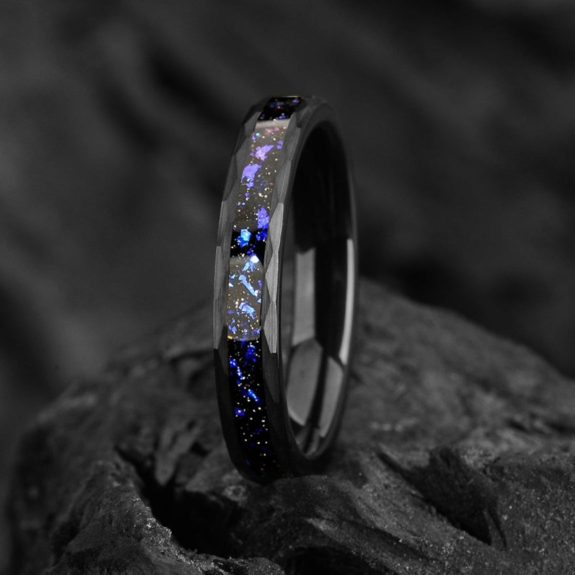 Ladies Wedding Bands Tungsten Main View