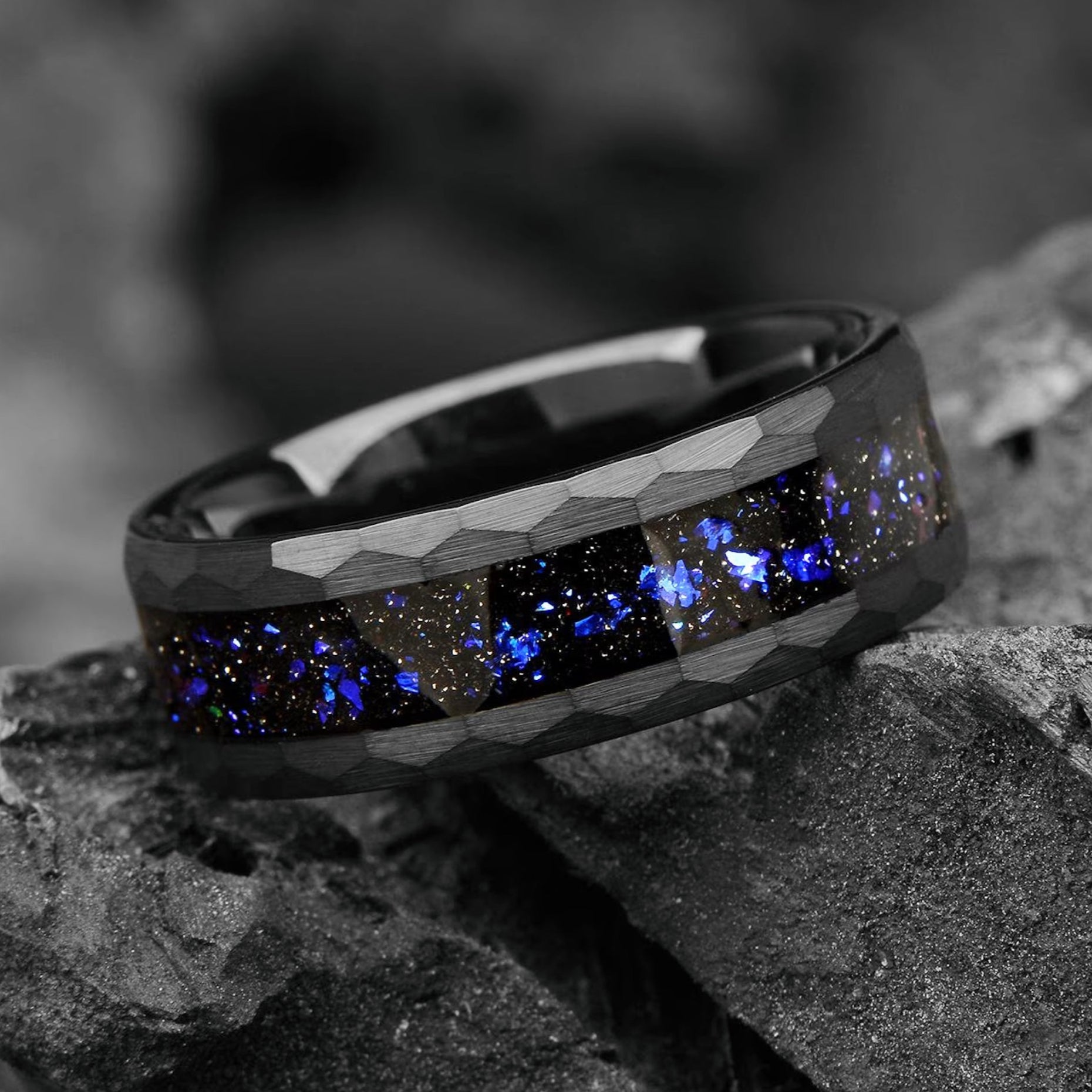 Male Wedding Bands Sandstone Main View