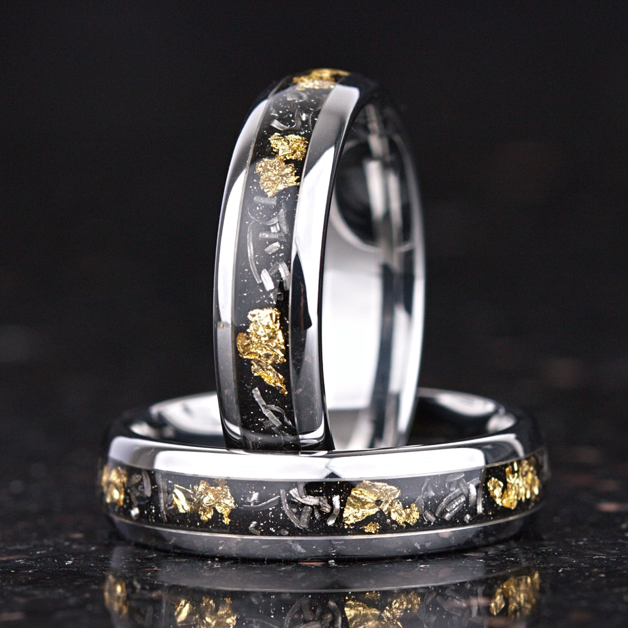 tungsten ring silver male wedding bands Men Engagement Rings Real Meteorite Wedding Band Tungsten UK