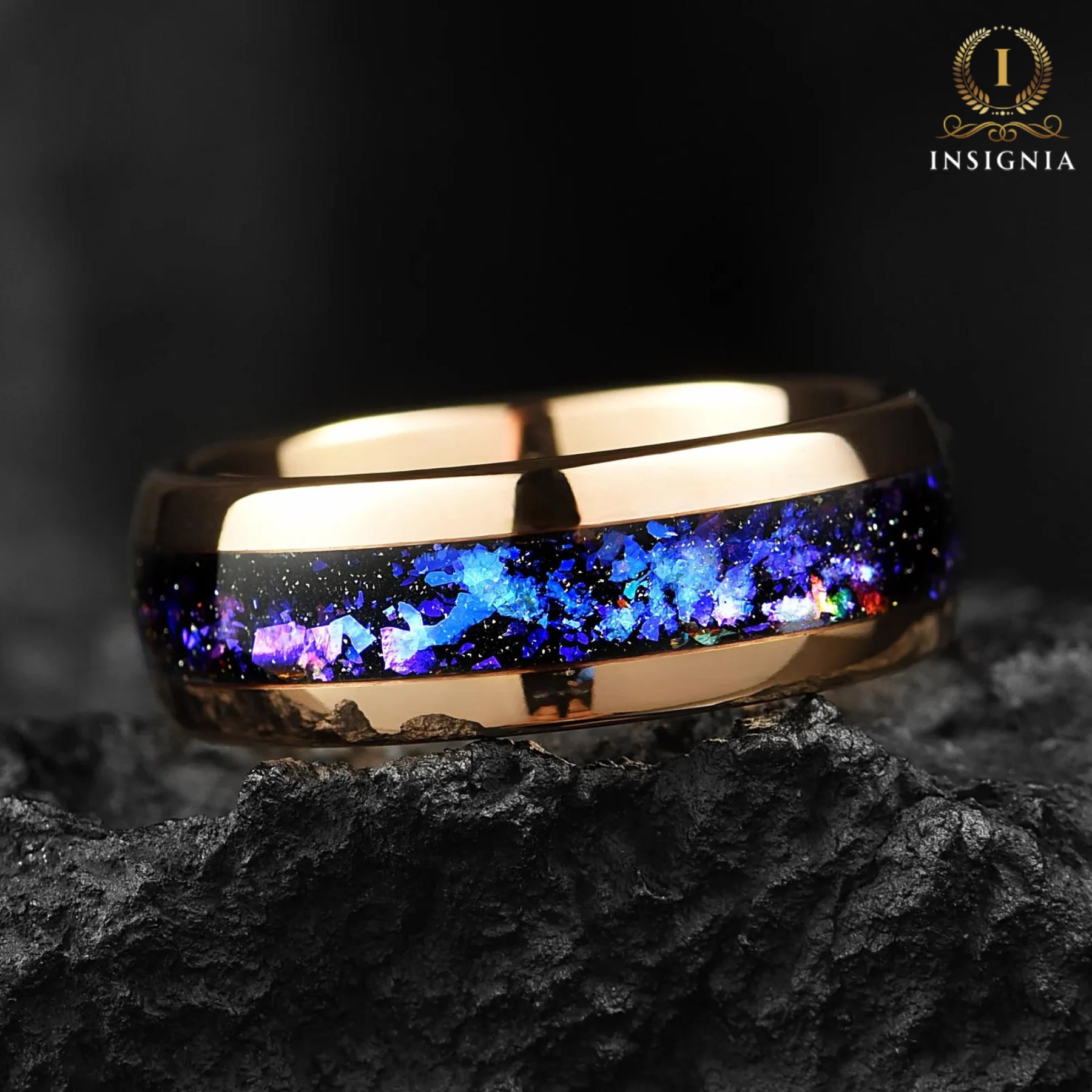 Mens Wedding Rings Uk Galaxy Main View