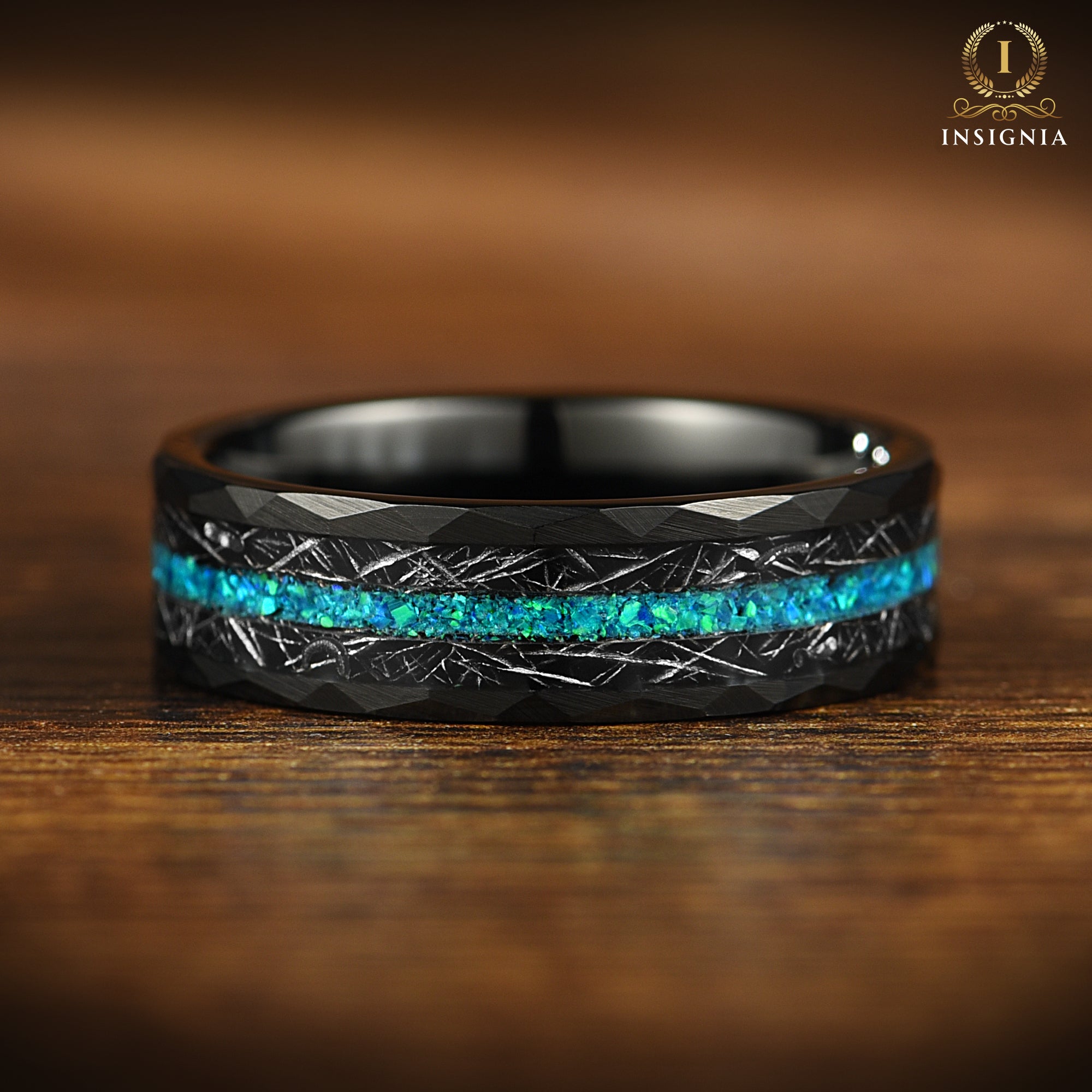 Opal Ring Meteorite Horizontal View