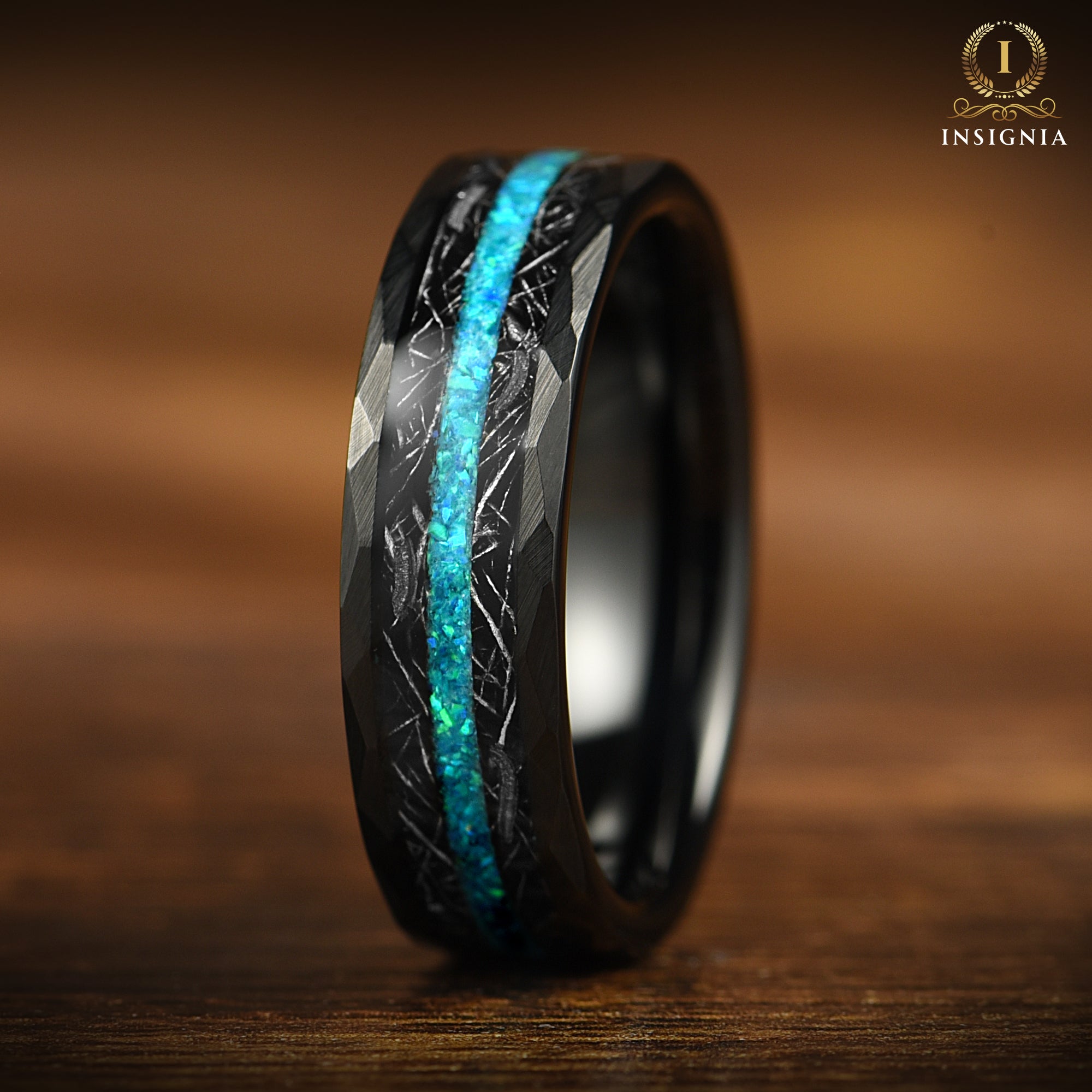 Opal Ring Meteorite Vertical View