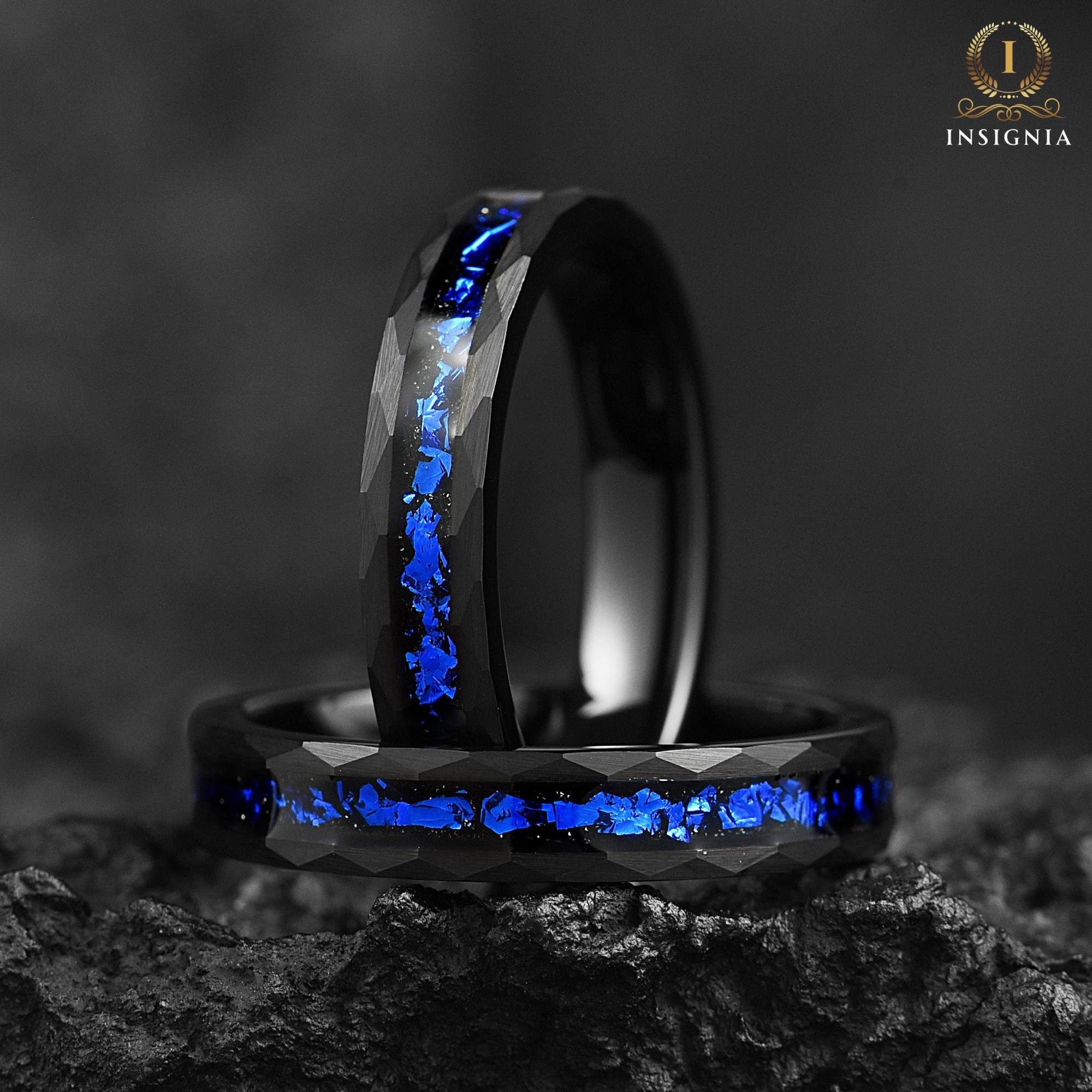 Women Rings Tungsten Galaxy Main View