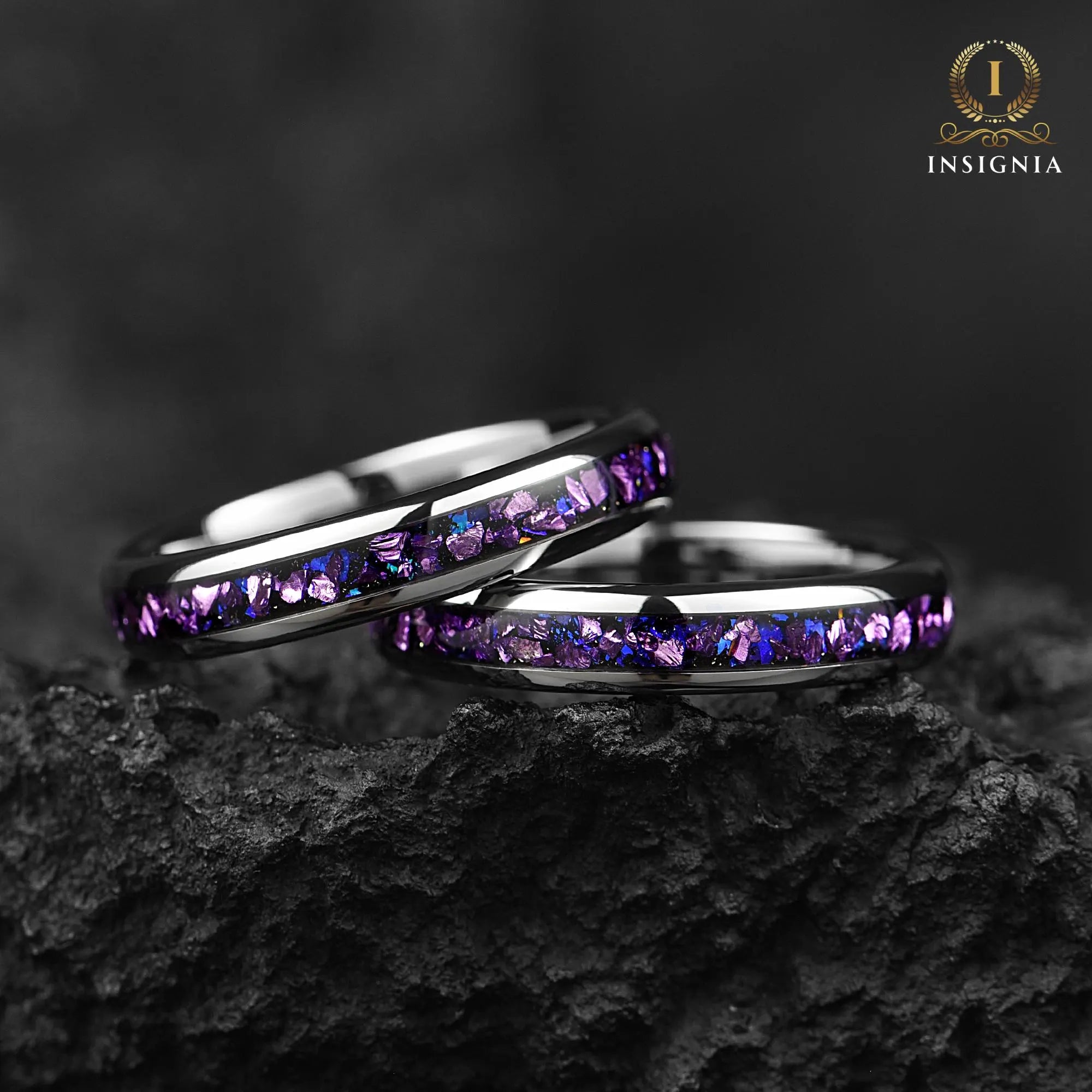 Womens Rings Alexandrite Angle View