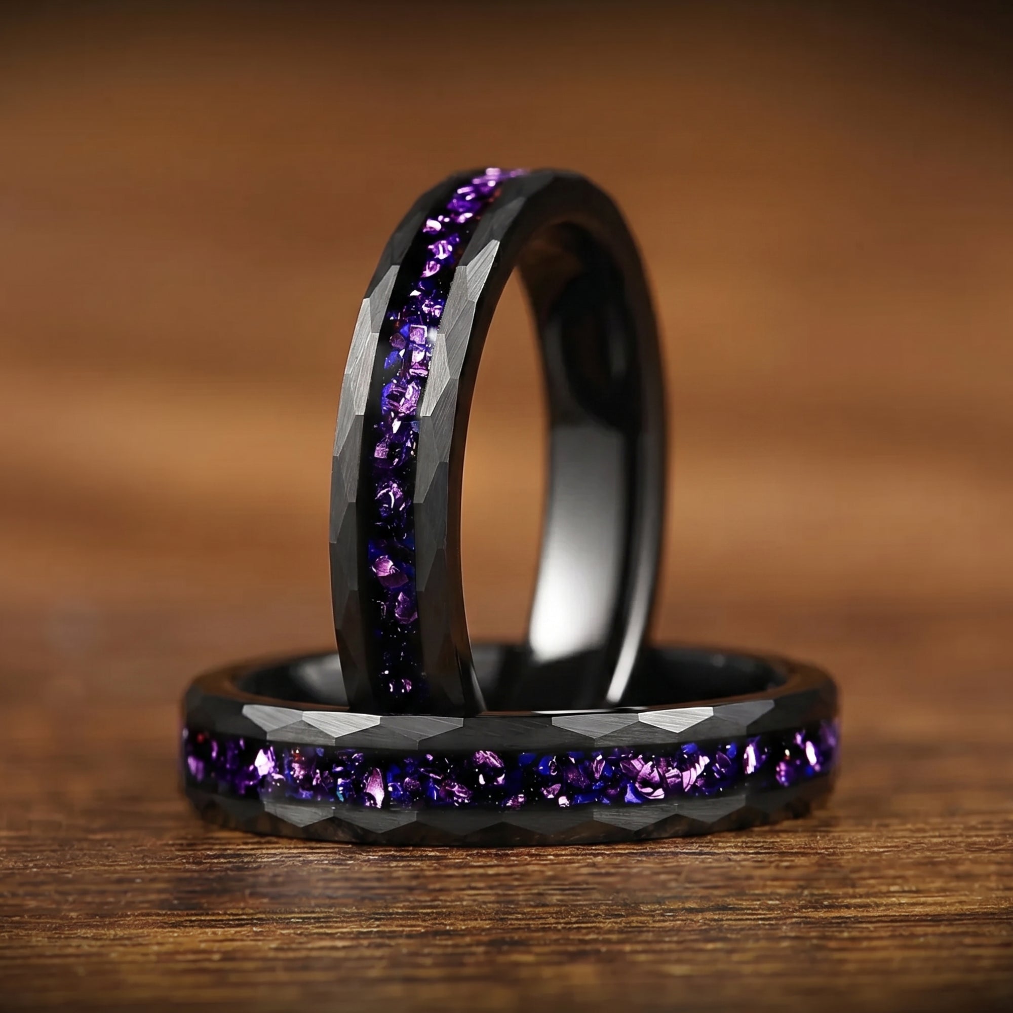 Womens Rings Alexandrite Tungsten Main View