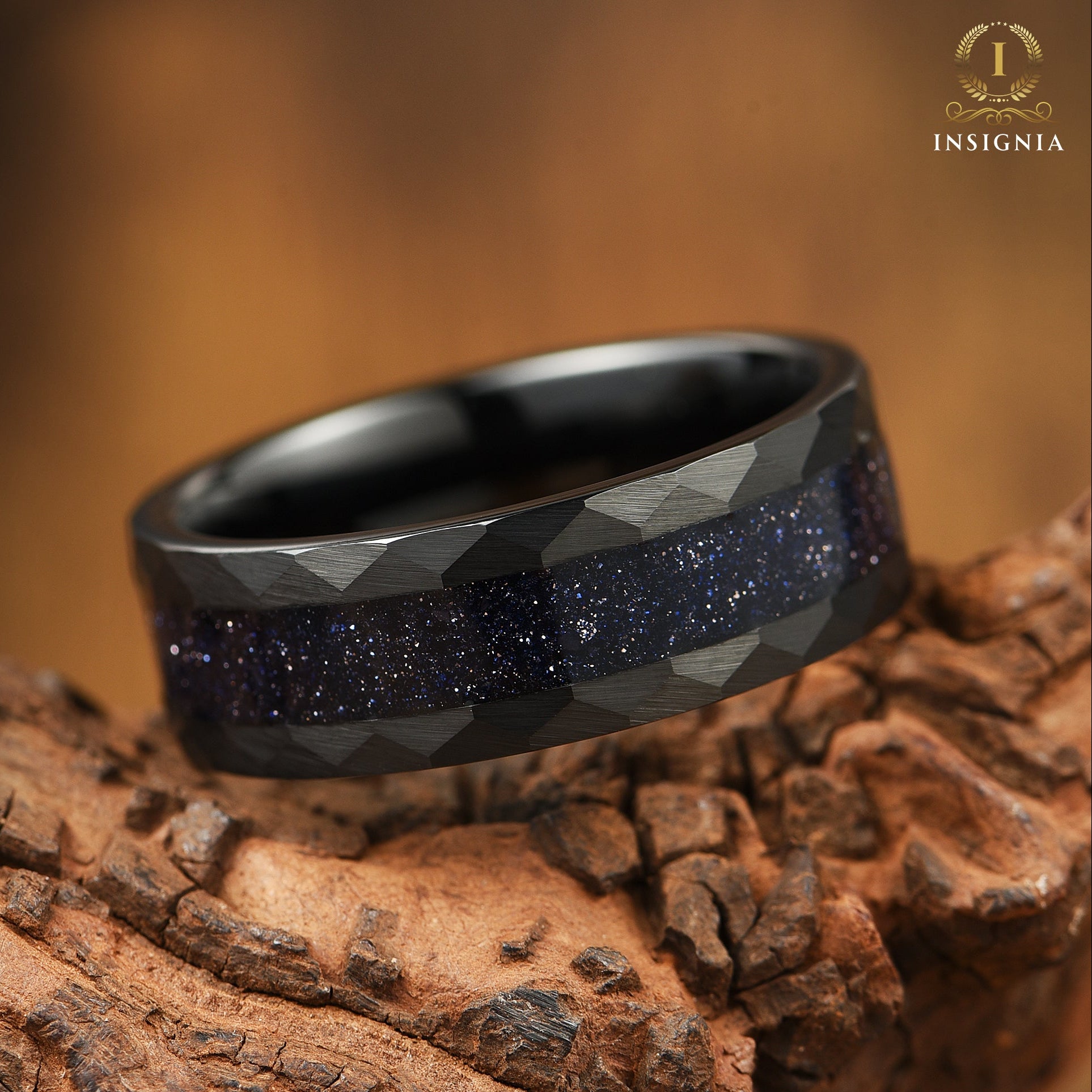 Cool Wedding Bands for Guys in Tungsten Main View