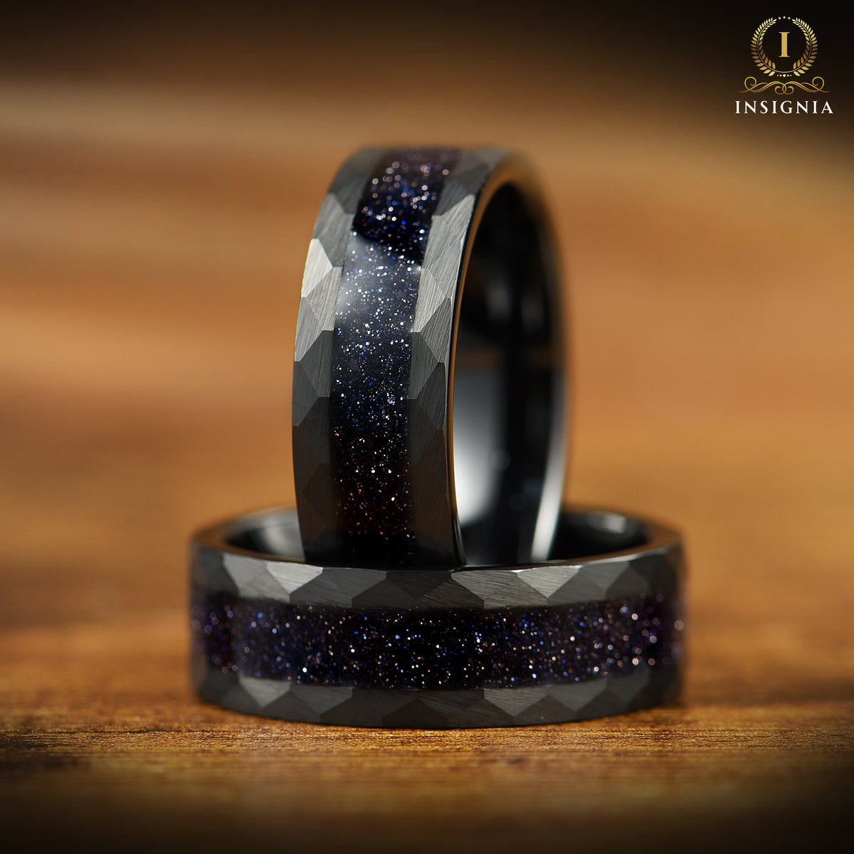 Cool Wedding Bands for Guys in Tungsten Main View