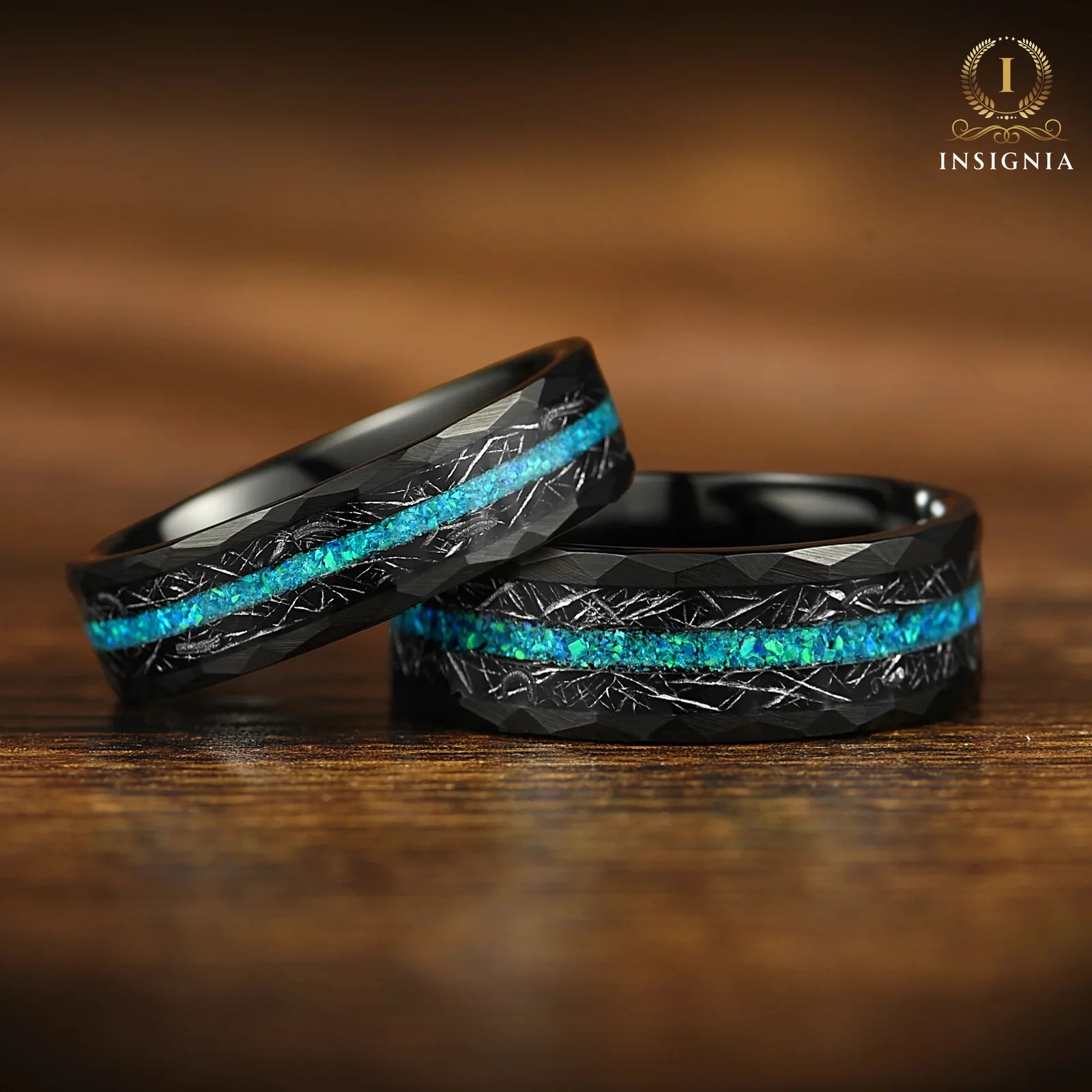 Opal Ring Meteorite Pair View