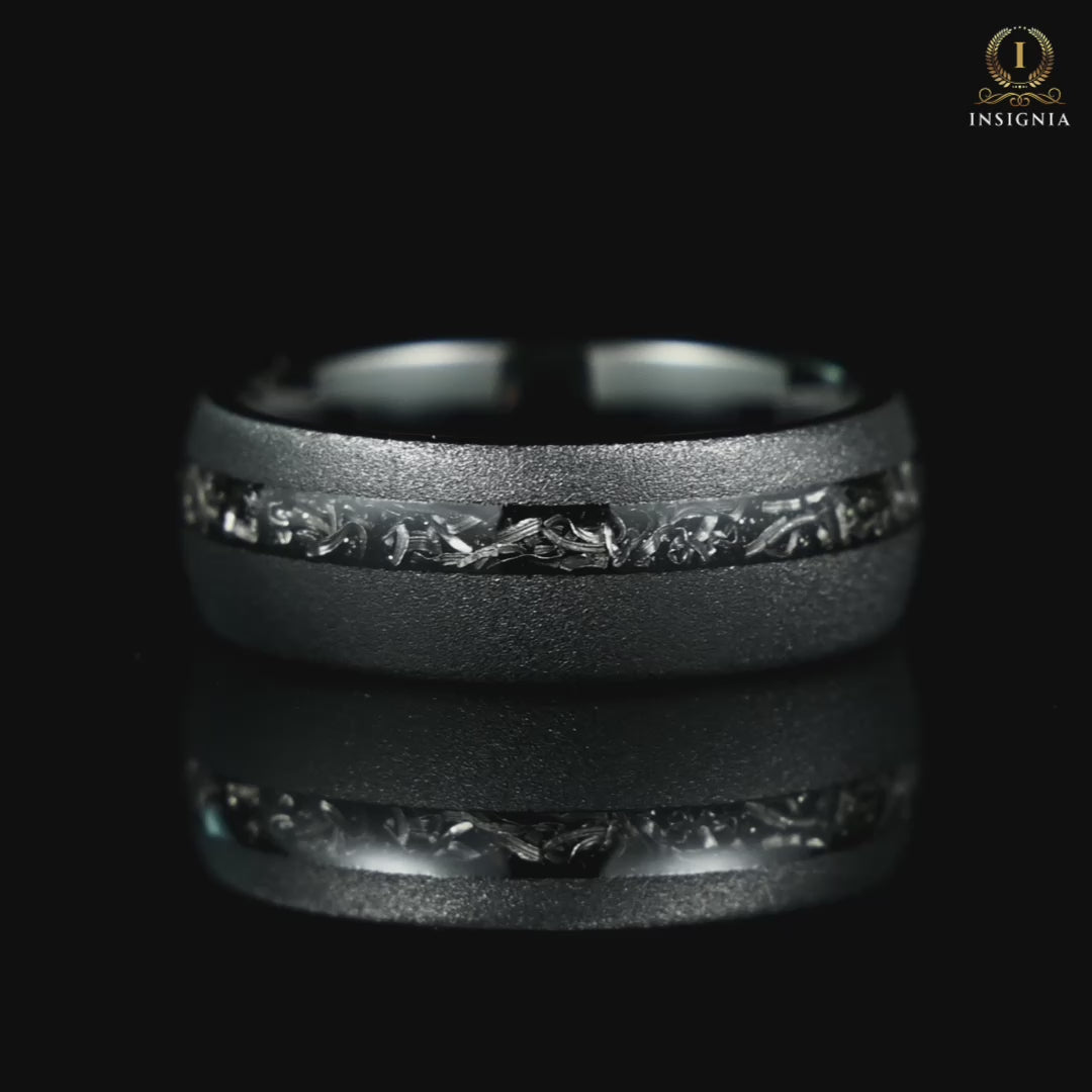 Meteorite Ring Black Video Highlighting its Design