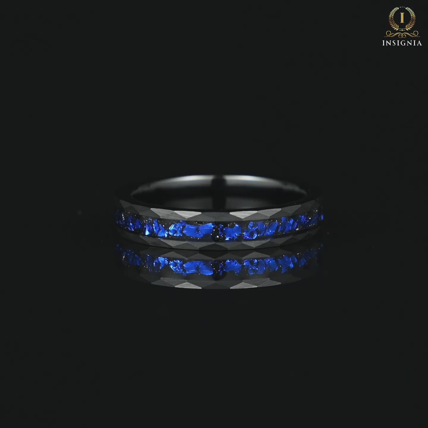 Women Rings Tungsten Galaxy Video 
