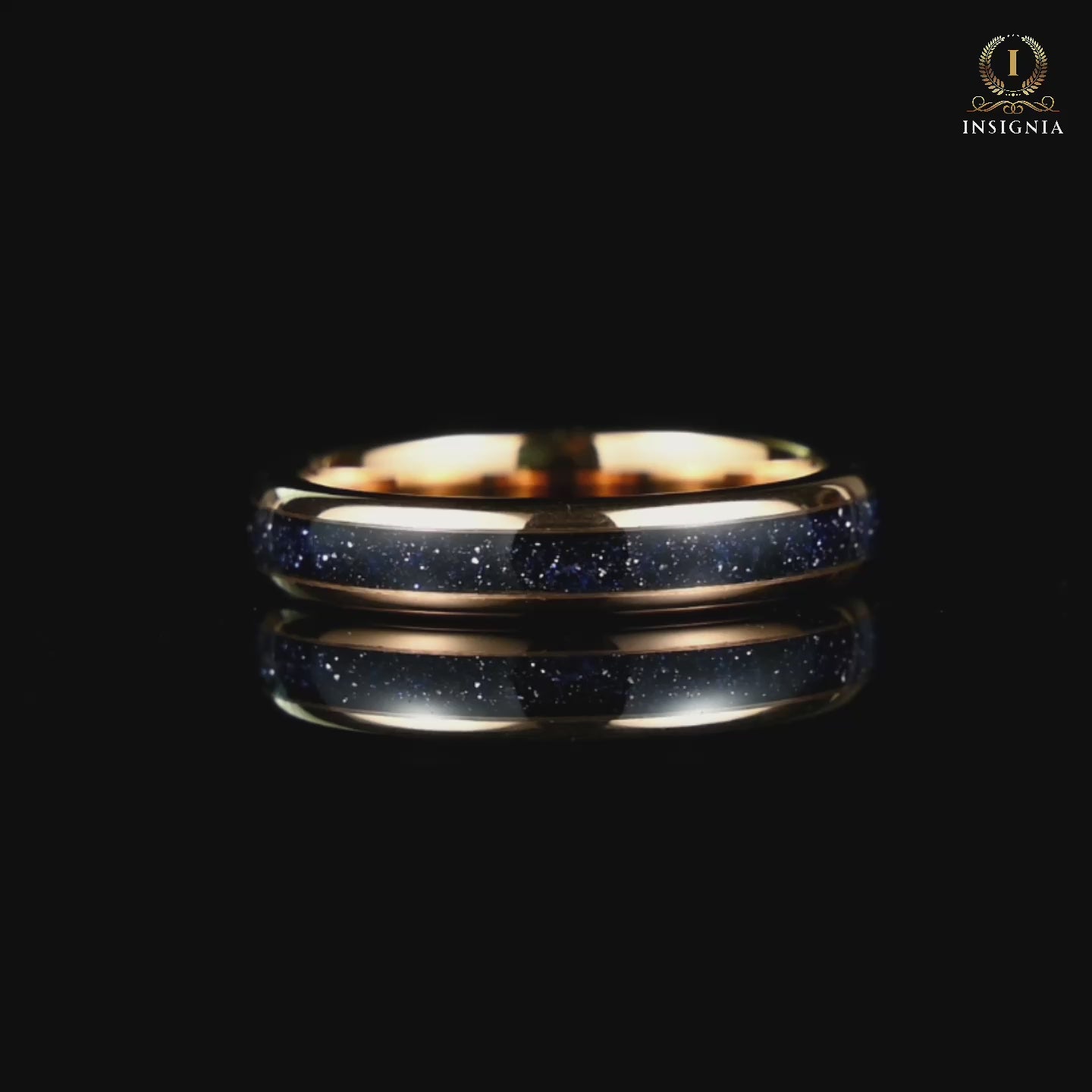 Womens Wedding Rings Rose Gold Tungsten Video Showcase