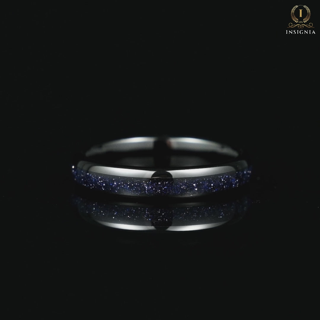 Ladies Ring Tungsten Galaxy Video Showcase