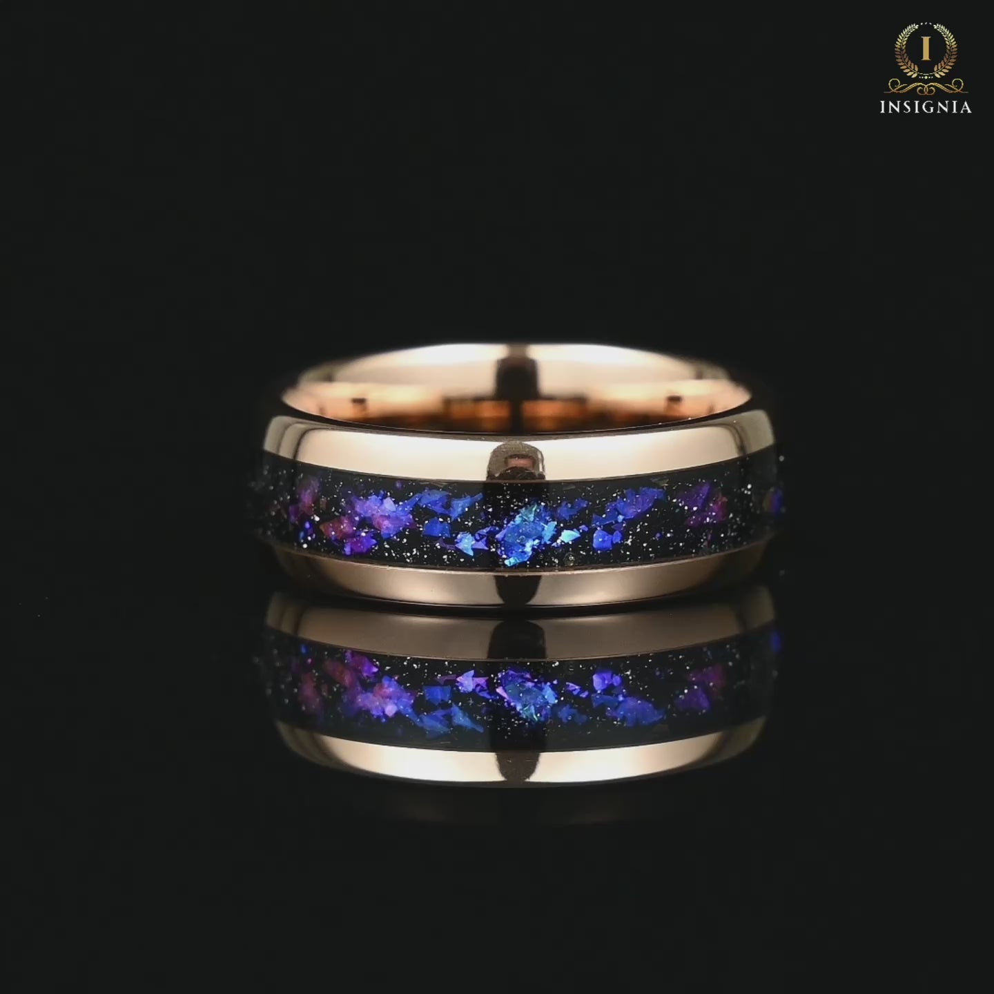 Mens Wedding Rings UK in Galaxy Design Video Showcase