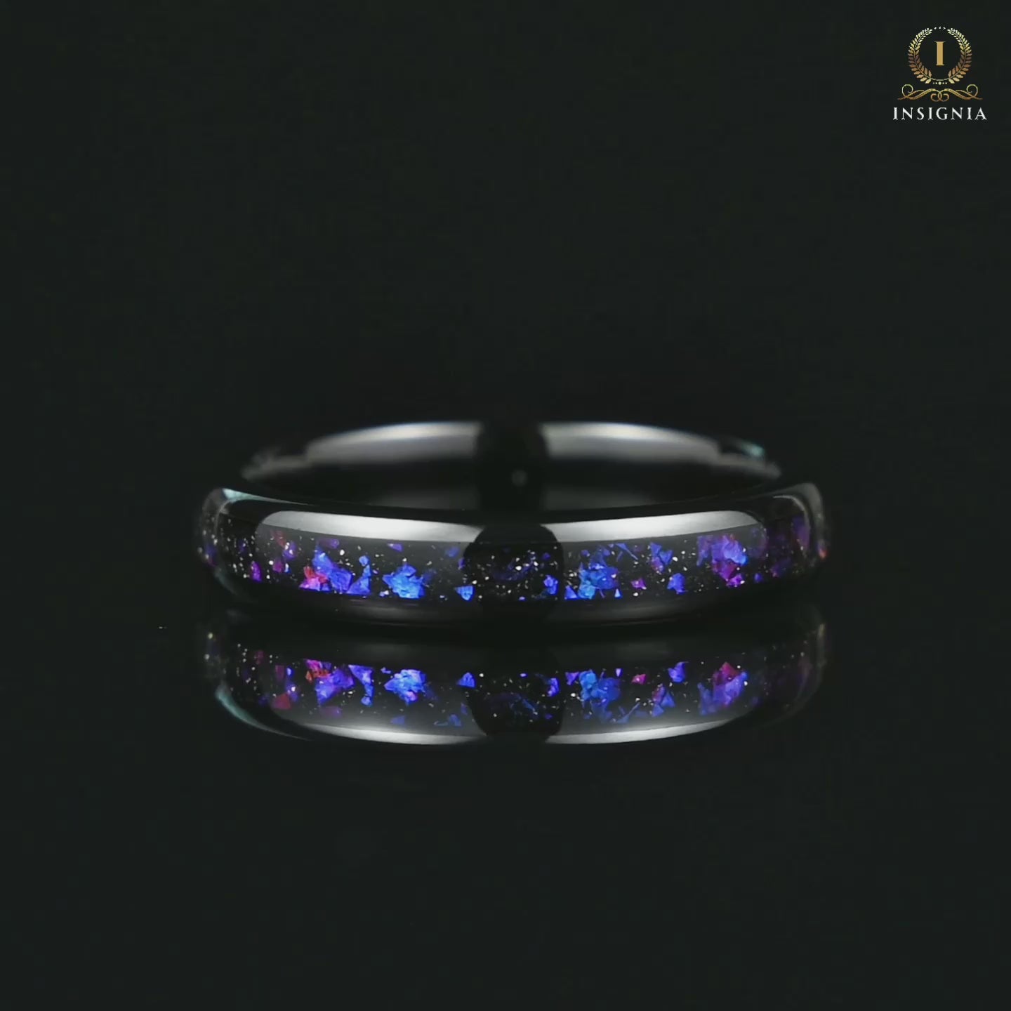 Her Promise Rings Wedding Anniversary Tungsten Video