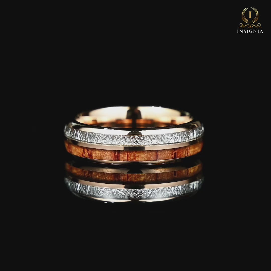 Promise Ring For Her Wooden Meteorite Video