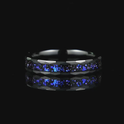 Ladies Wedding Bands Tungsten Video Display