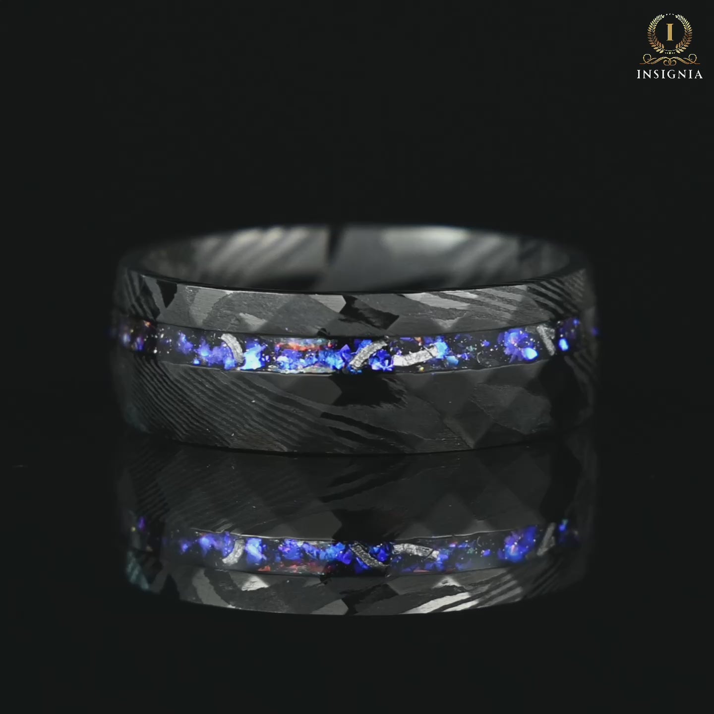 Men Wedding Rings Damascus Video Showcase 