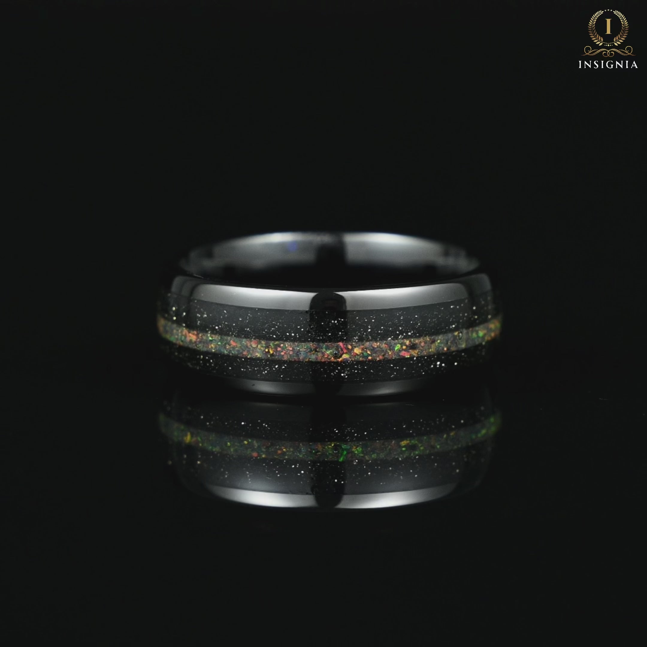 Unique Mens Wedding Rings Opal Video Showcase
