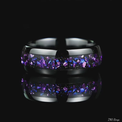 Marriage Rings Set Black Tungsten Video Showcase