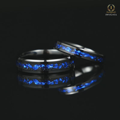 Couple Ring Couple Promise Set in Galaxy Design Video Showcase