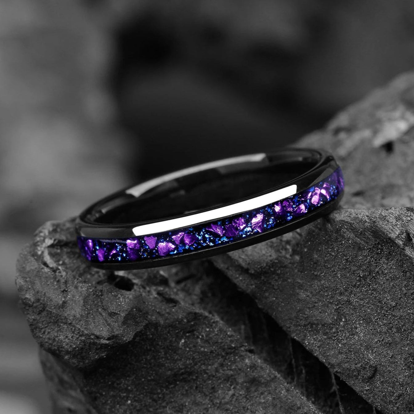 Ring For Women Alexandrite Side View