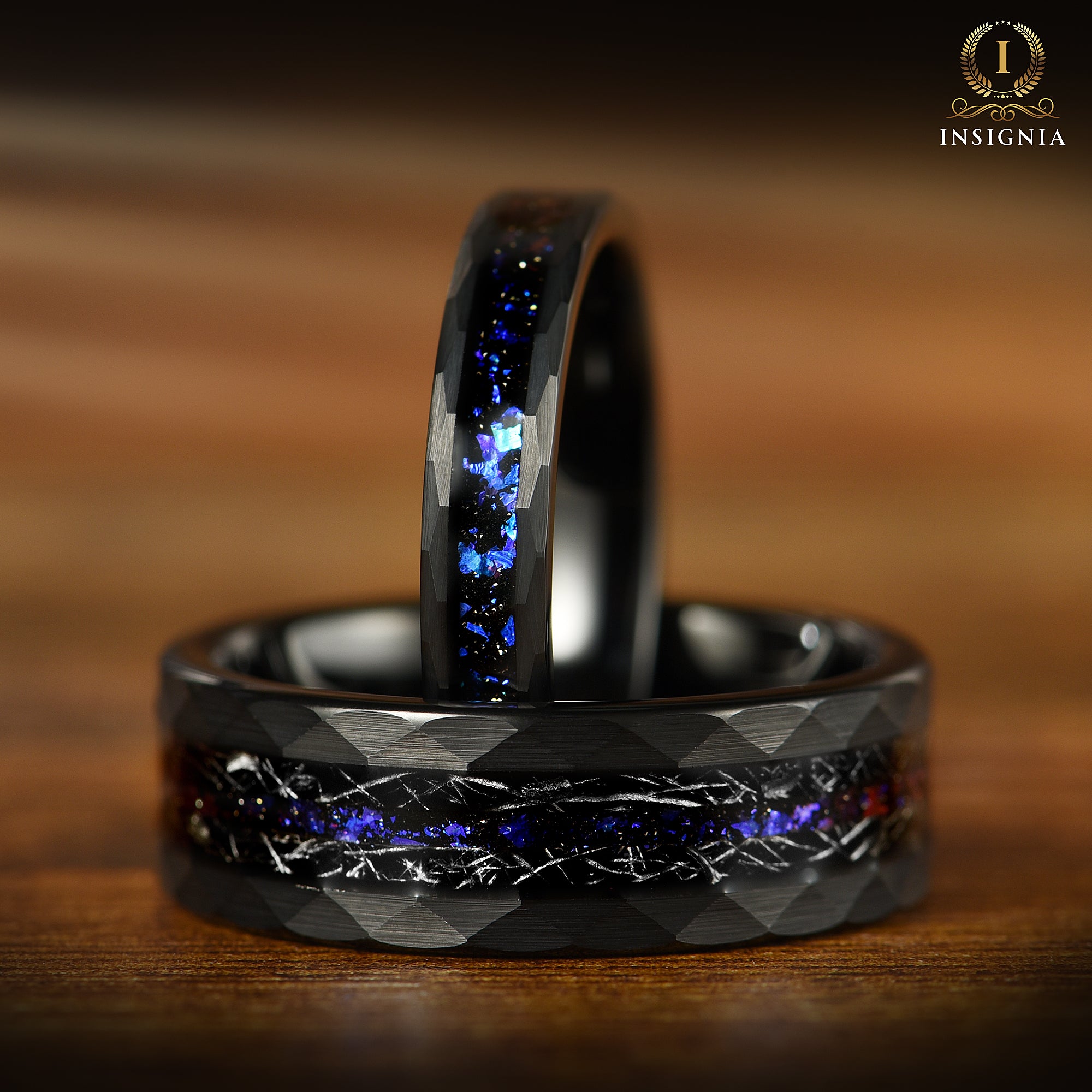 Wedding Rings That Match Nebula Pair View