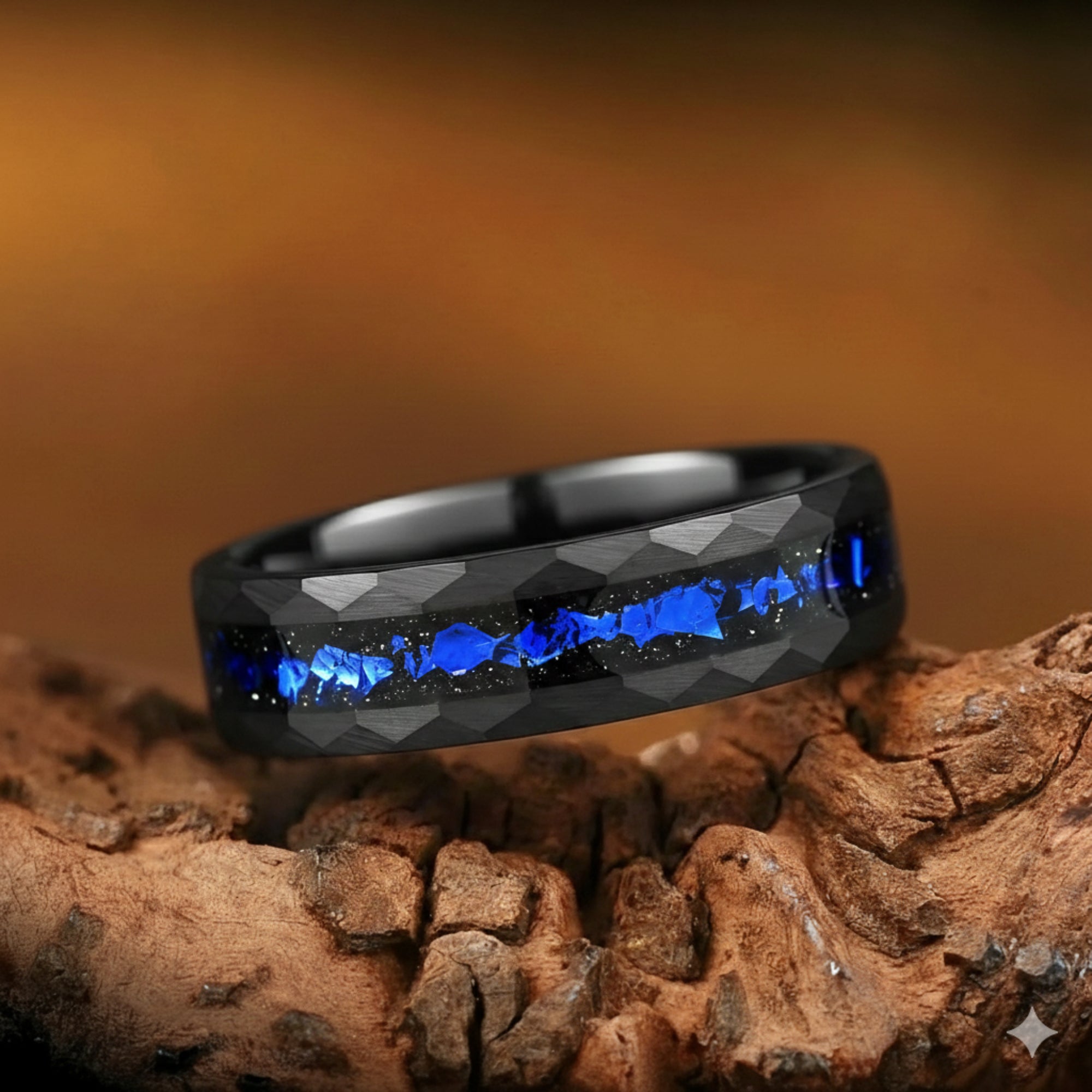 Unusual Wedding Rings Tungsten Main View