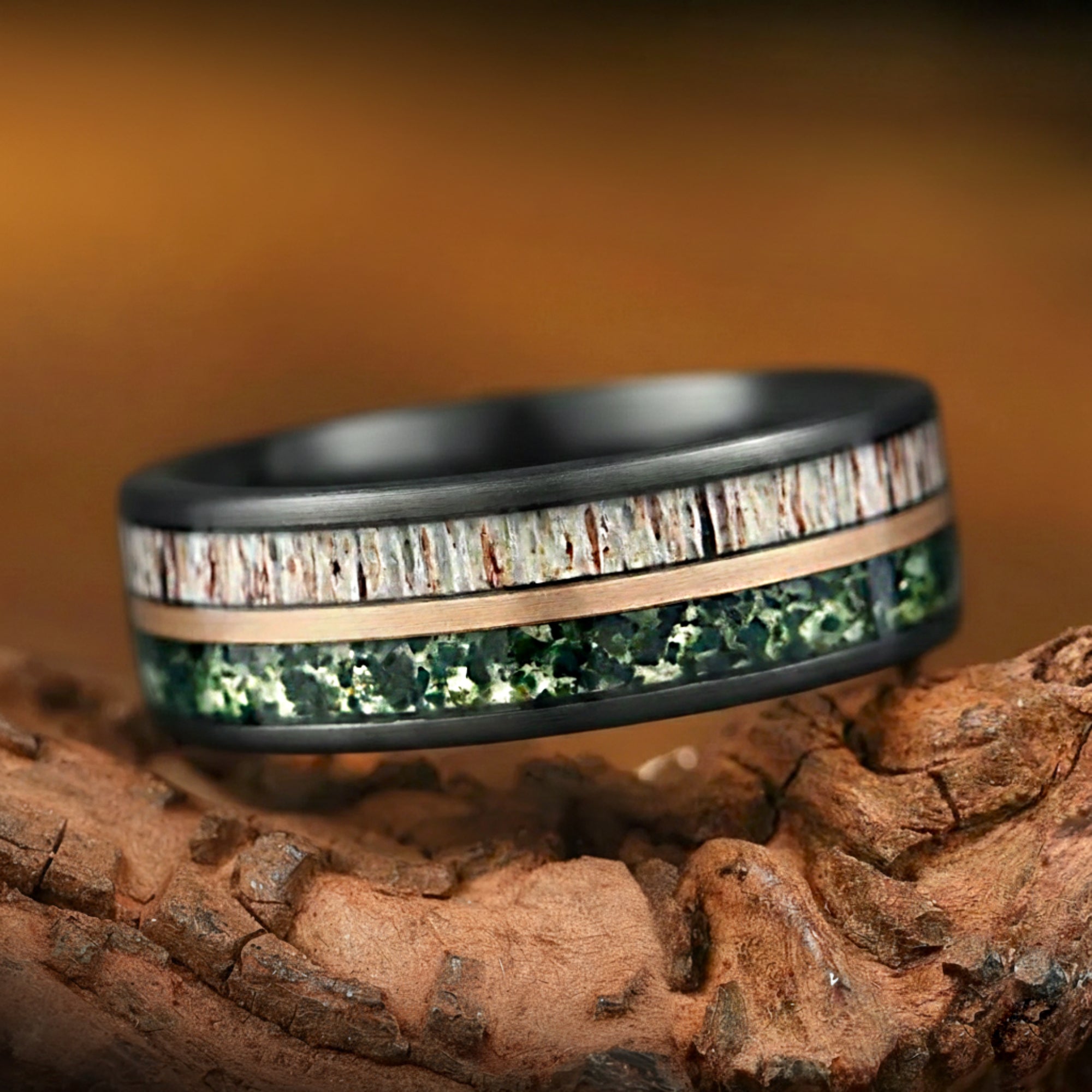 Unique Wedding Bands For Him Reviews Men's Rose Gold Wedding Rings