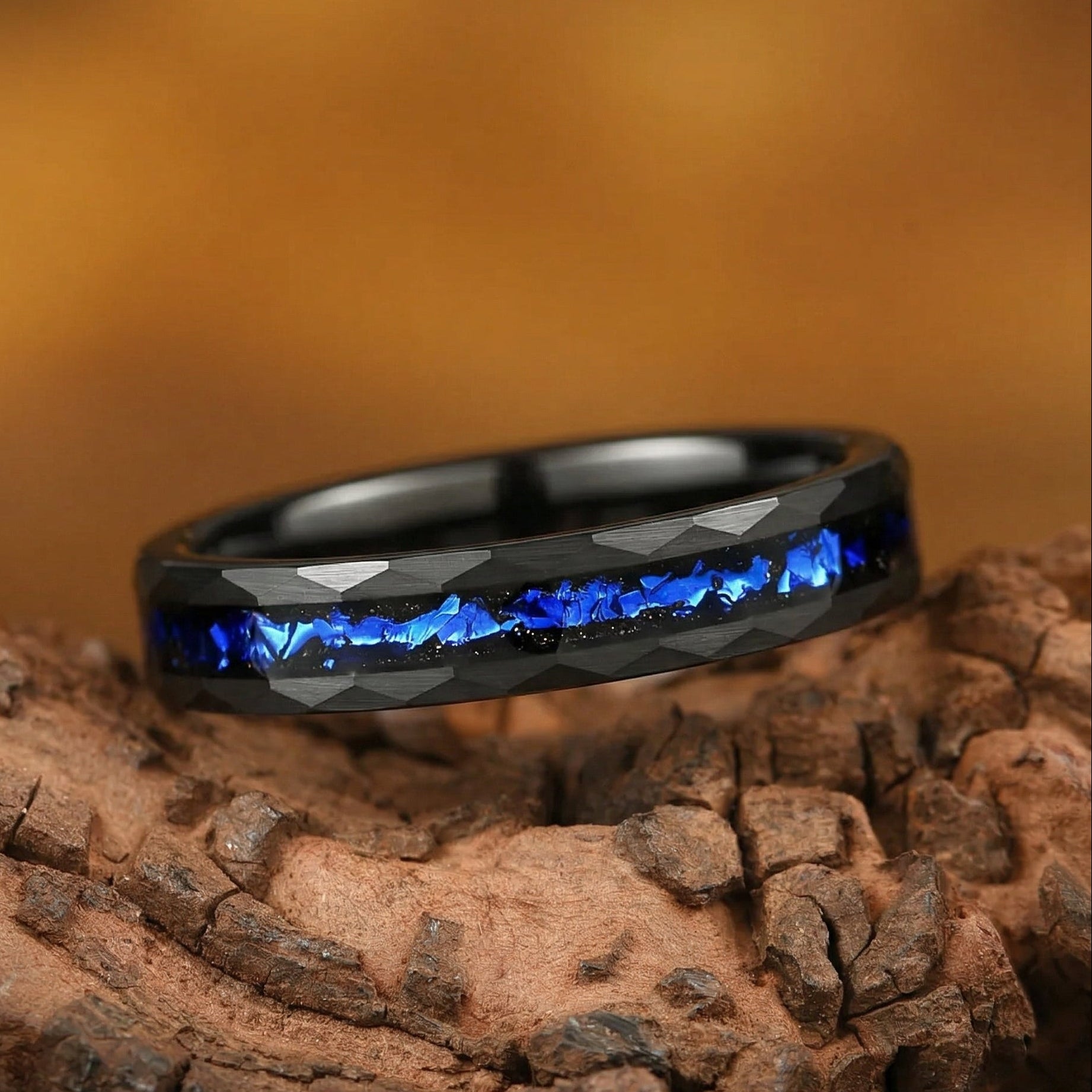 Women Rings Tungsten Galaxy Main View