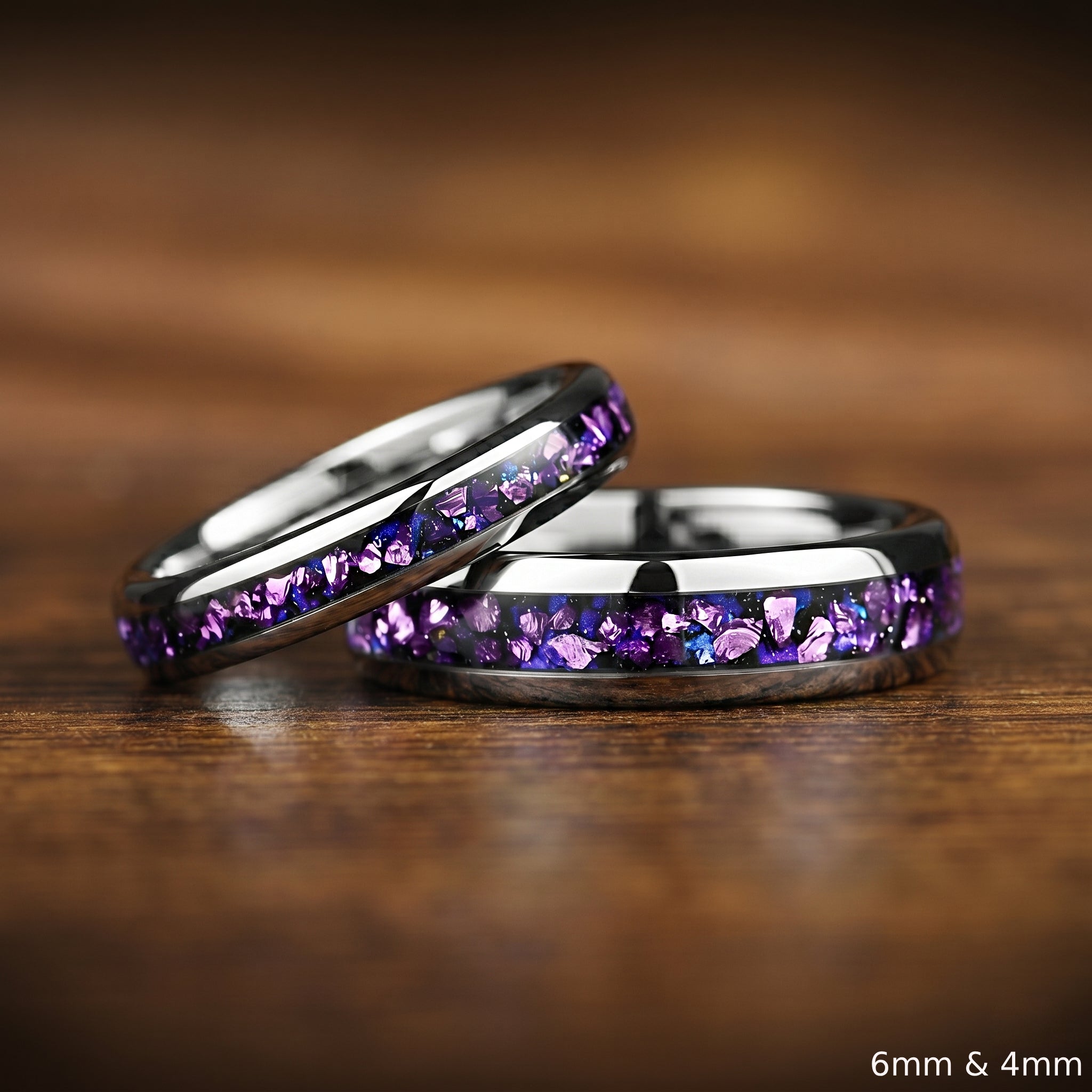 Womens Rings Alexandrite Pair View