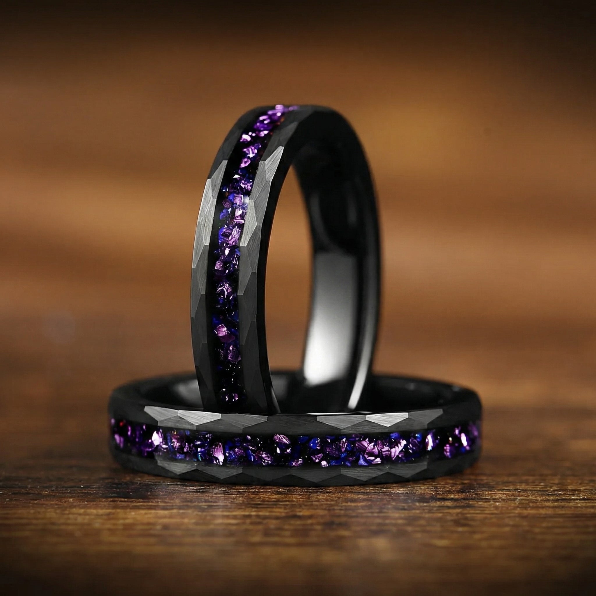 Womens Rings Alexandrite Tungsten Main View